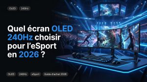 écran OLED 240Hz gaming eSport