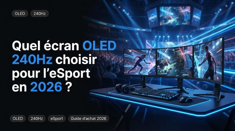 écran OLED 240Hz gaming eSport