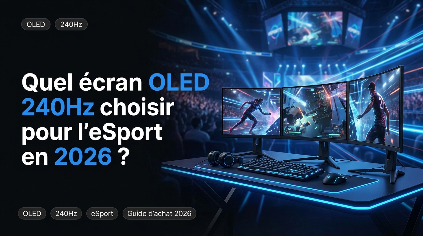 écran OLED 240Hz gaming eSport