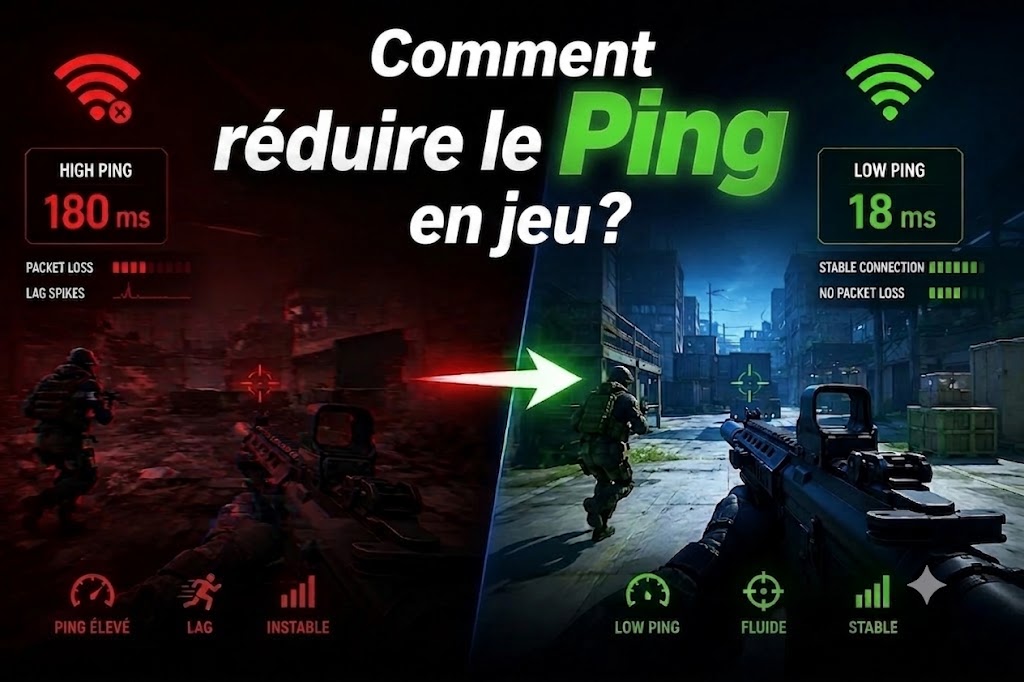 Lag en jeu PC : causes et solutions (ping, FPS, input lag)