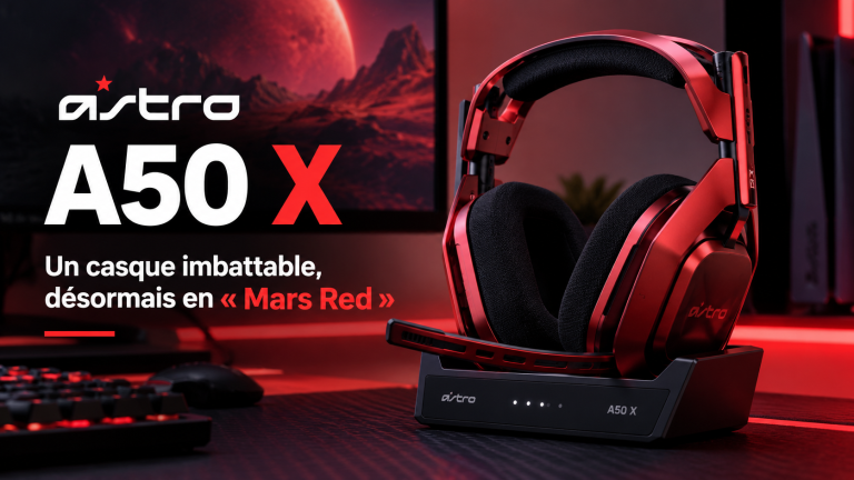 Astro A50 X Mars Red Gaming Headset